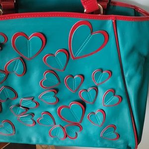 Moschino leather tote